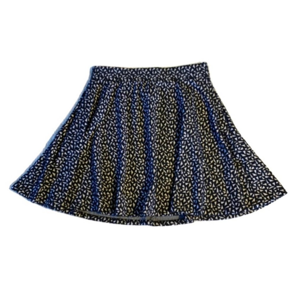 Mossimo Supply Co. Geometric Skater Skirt (Black and White) XS